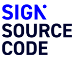Sign Source Code Logo